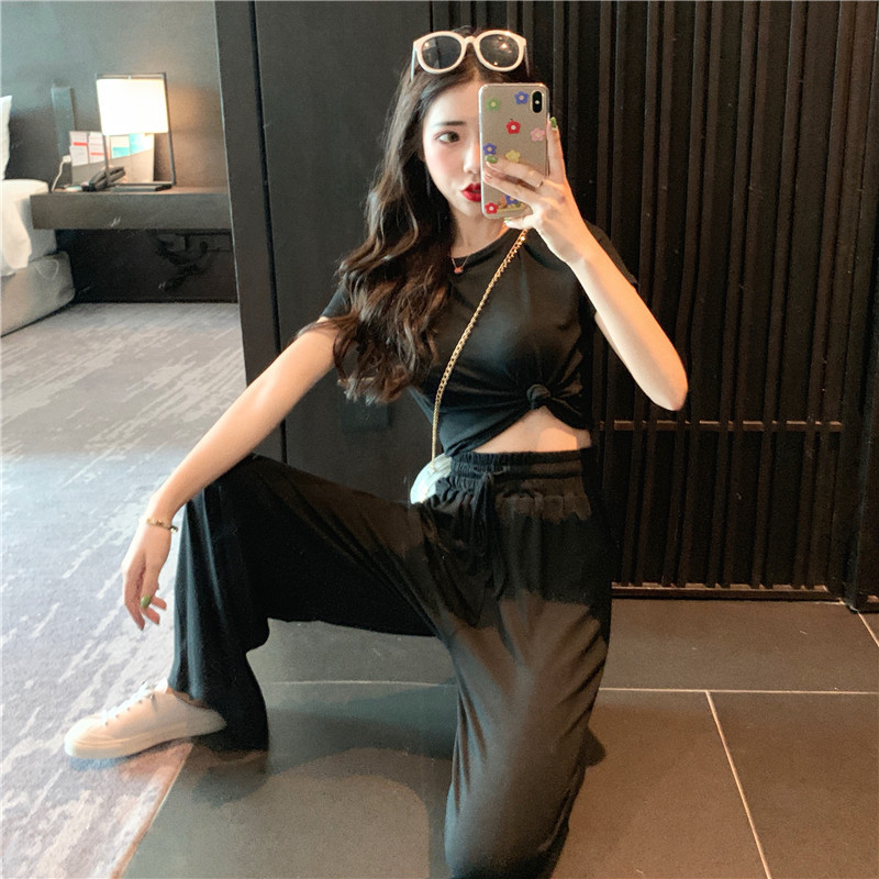 ชุดเซท เสื้อ+กางเกงขายาว สินค้าพร้อมส่งในไทย รหัส Set119