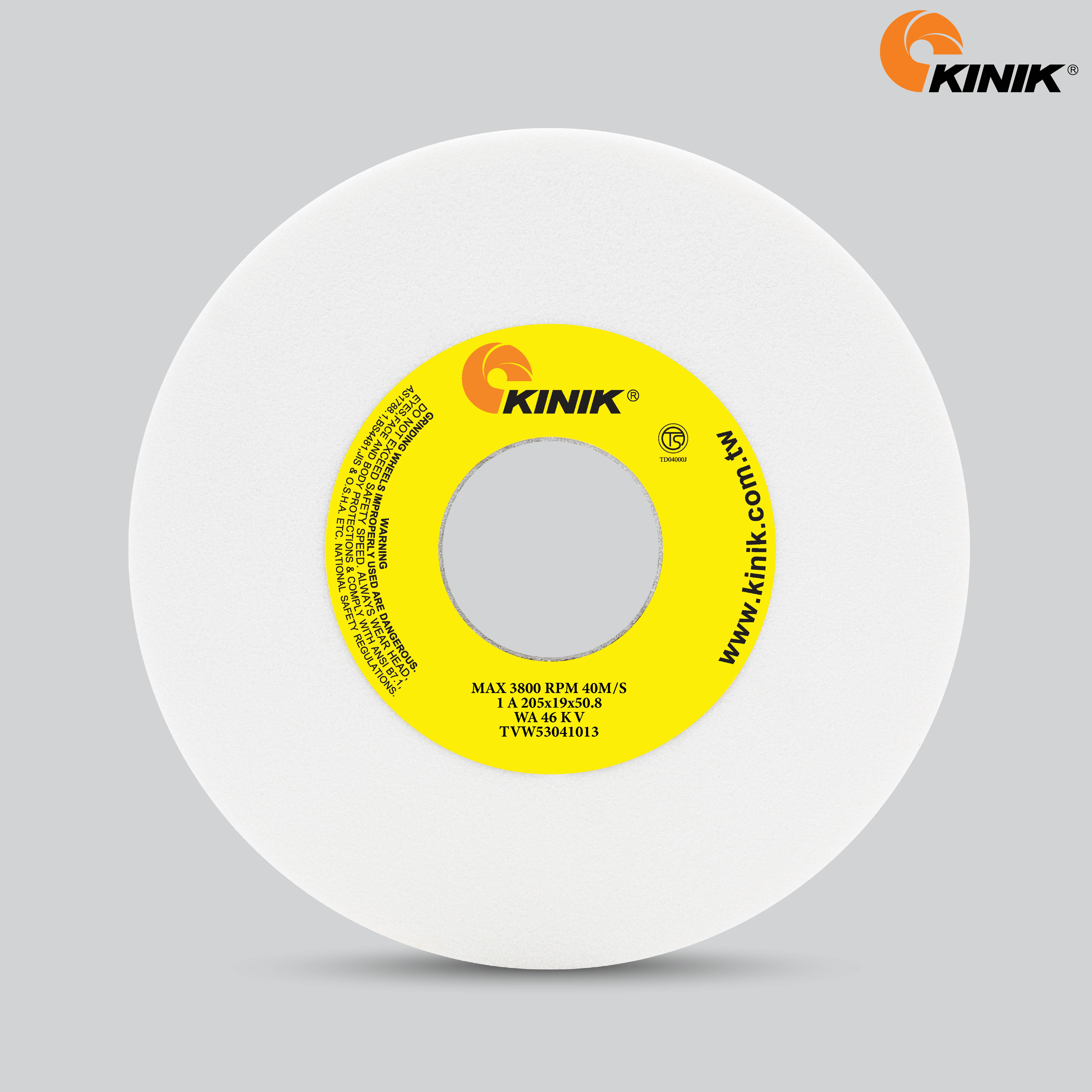 หินเจียร KINIK WA46KV1A 205x19x50.8 mm.
