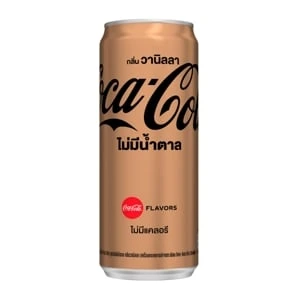 8851959004319 โค้ก ไม่มีน้ำตาล กลิ่นวนิลลา 325มล. (กระป๋อง)