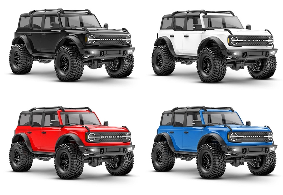 Traxxas 1/18 TRX-4m RTR with Ford Bronco Body รถสเกลพร้อมเล่น อุปกรณ์ครบ ตัวรถ รีโมท แบต ที่ชาท ครบชุด พร้อมบัตรสมาชิก