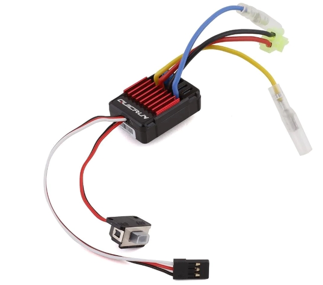 Hobbywing Quicrun 1625 1/18th Scale Brushed ESC 2-3S สปีดรถบังคับ มอเตอร์แปลงถ่าน กันน้ำ