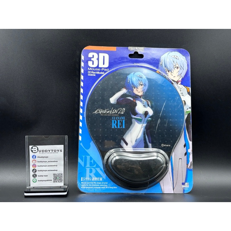 แผ่นรองเม้าส์ 3D เรย์ -อีวานเกเลียน[Neon Genesis Evangelion: 2.0 Rei Ayanami -3D Mouse Pad-]