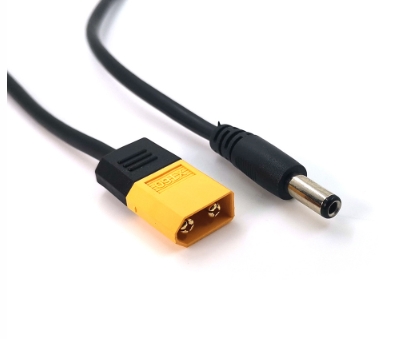 สายไฟ Adapter XT60 to dc5.5*2.5mm 50CM สายเสียบแบบเข้าแว่น