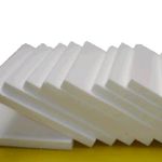 EPS FOAM,อีพีเอสโฟม 0.65 ปอนด์ โฟมแผ่นขนาด 60 x 120 cm หนา 10 มม ราคา 18 บาท/แผ่น บรรจุ 10 แผ่น/ห่อ