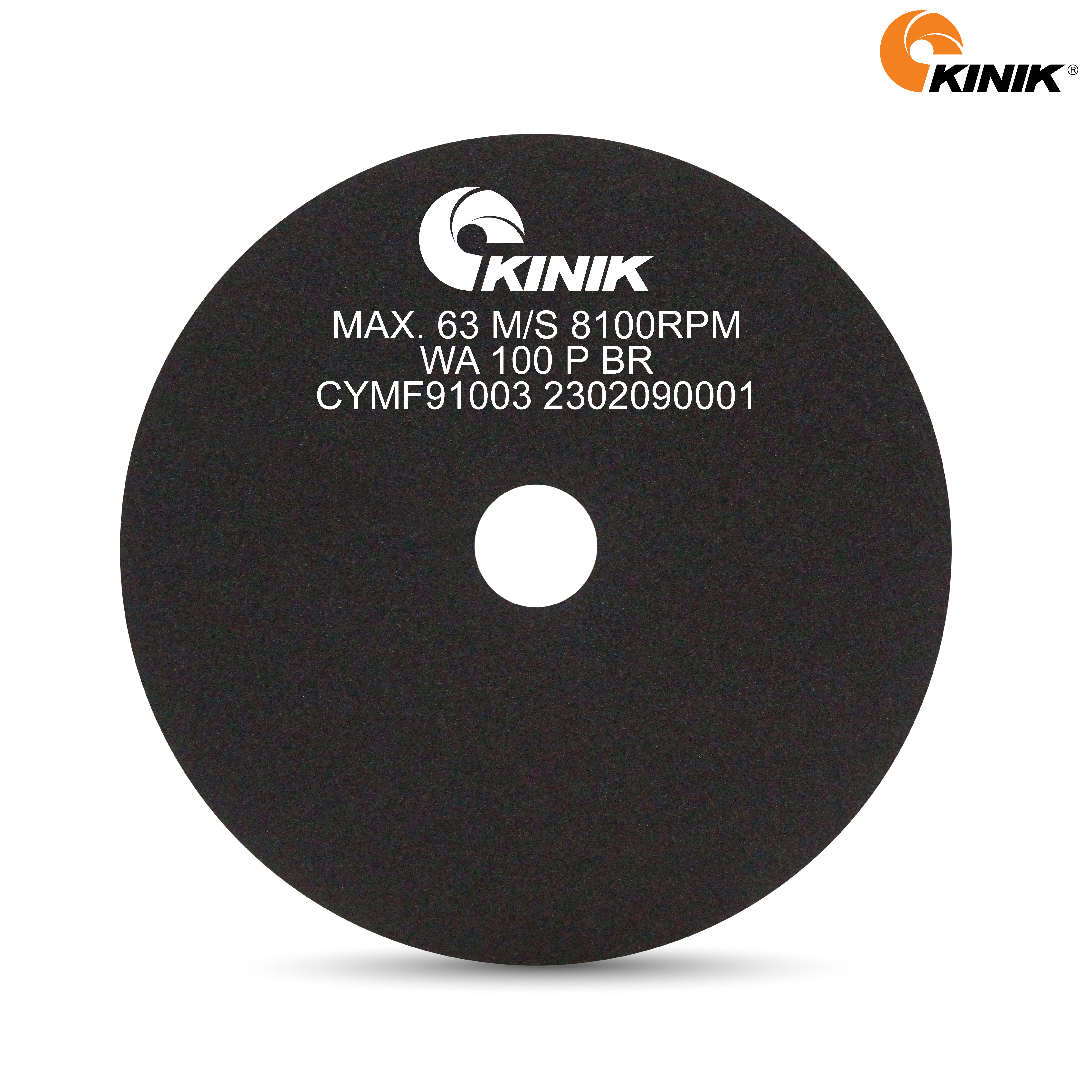แผ่นตัดบาง KINIK WA100PBR30 50x0.3x8.0 mm.