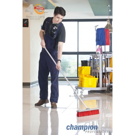 แปรงปัดพื้น/พรม Champion Professional