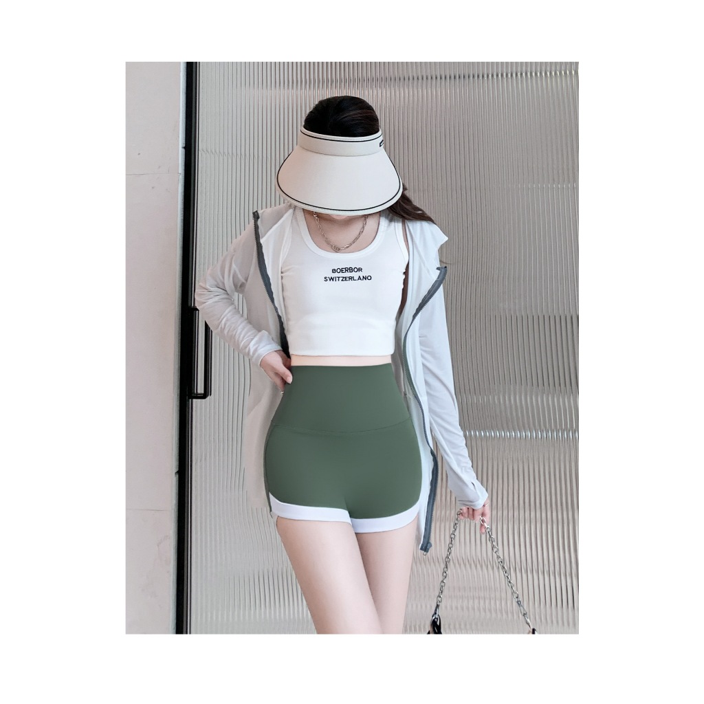 กางเกงขาสั้น กางเกงออกกำลังกาย โยคะ (SP066)