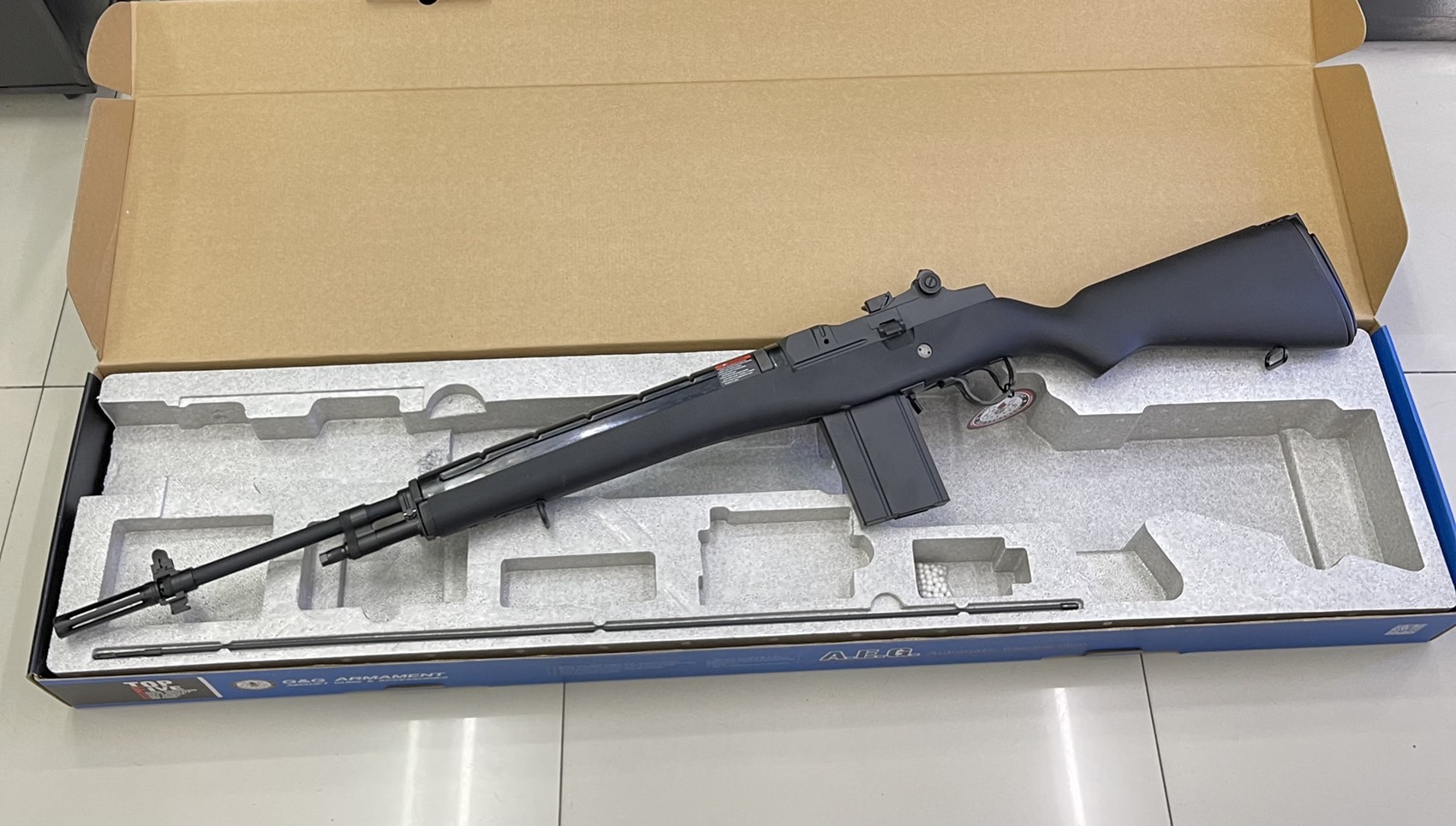 GR14 Black Stock AEG Airsoft - G&G