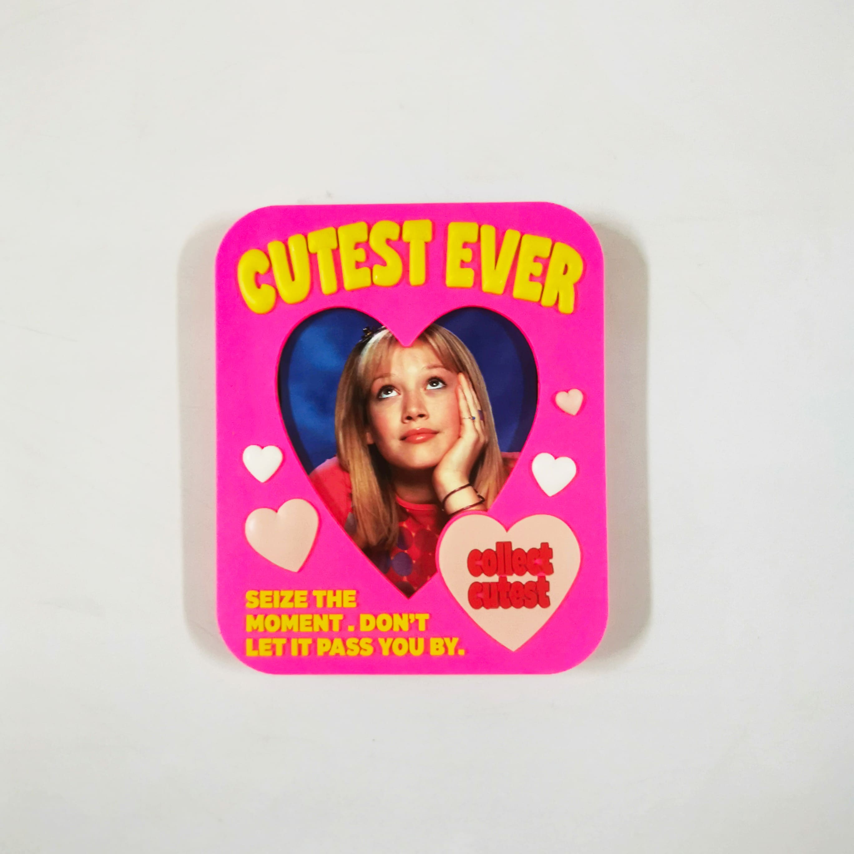 Cutest Ever Photo Frame (Color : Pink) (RUBBIE'S ROOM)