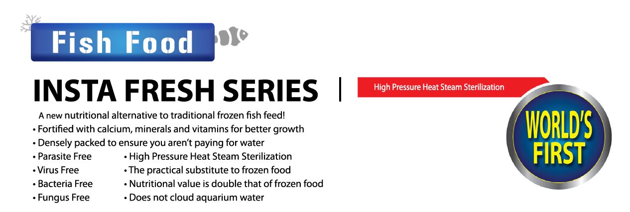 OF Insta Fresh Bloodworm 100 g.(หนอนแดงบรรจุกระป๋อง ปราศจากเชื้อโรค โปรตีนสูงและวิตามินจากธรรมชาติ)