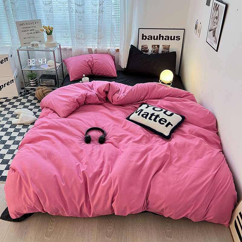 เซทผ้าปูที่นอน ขนาด 6 ฟุต ครบชุด 6 ชิ้น