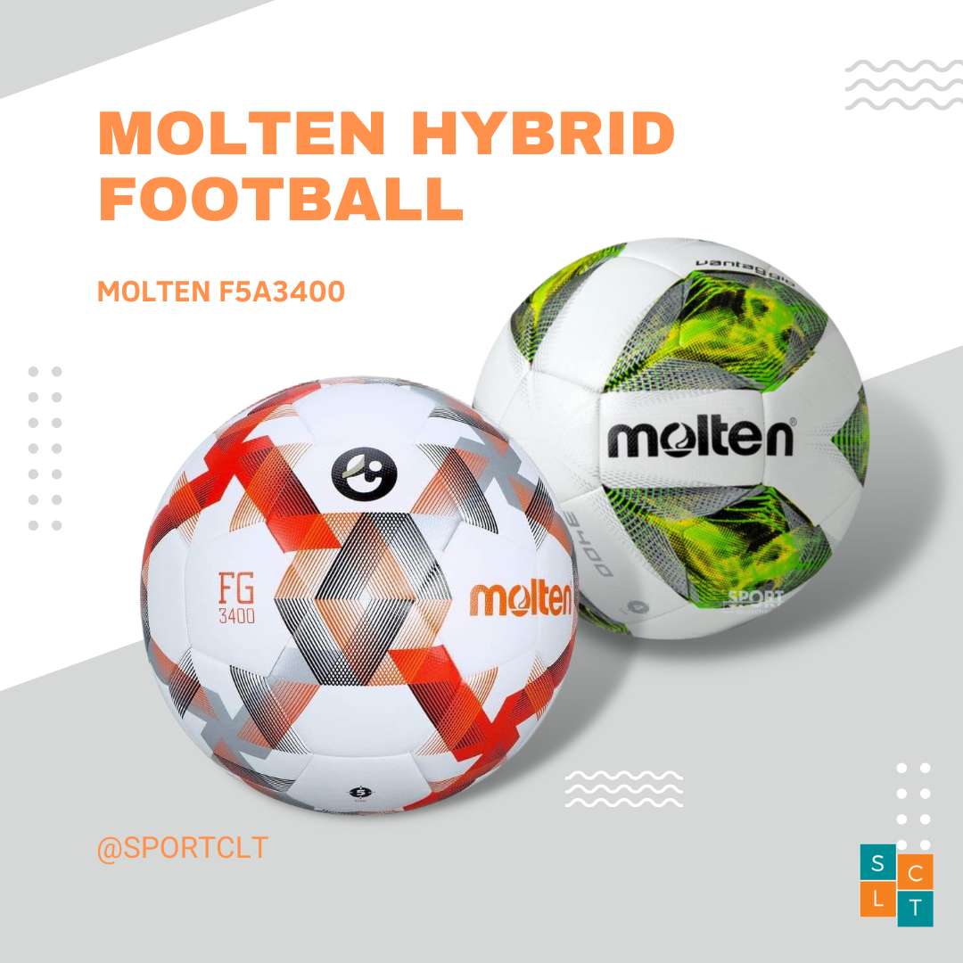 MOLTEN ลูกฟุตบอลมอลเทนหนังพียู รุ่น F5A3400 / F5D3400