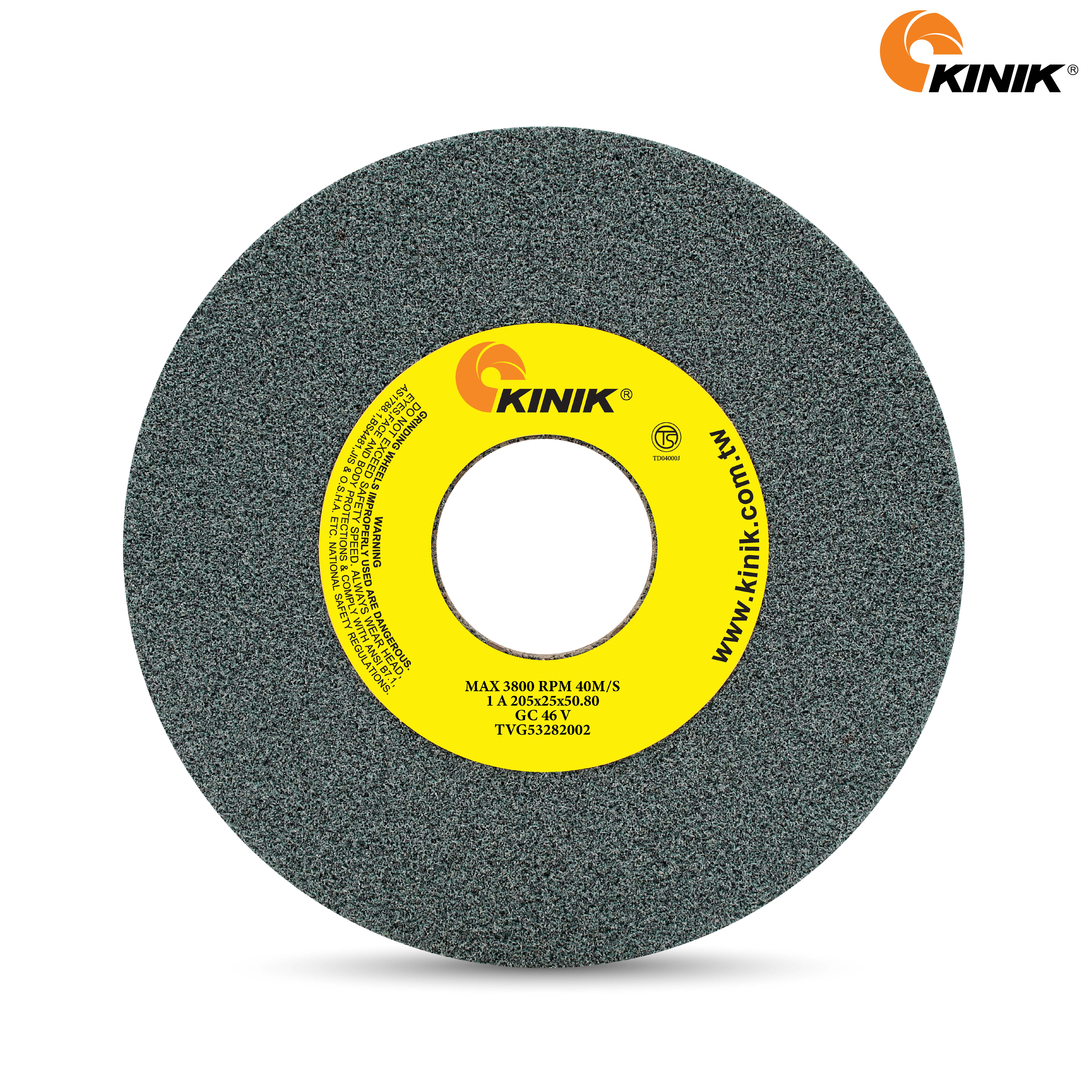 หินเจียร KINIK GC46V1A 205x25x50.8 mm.