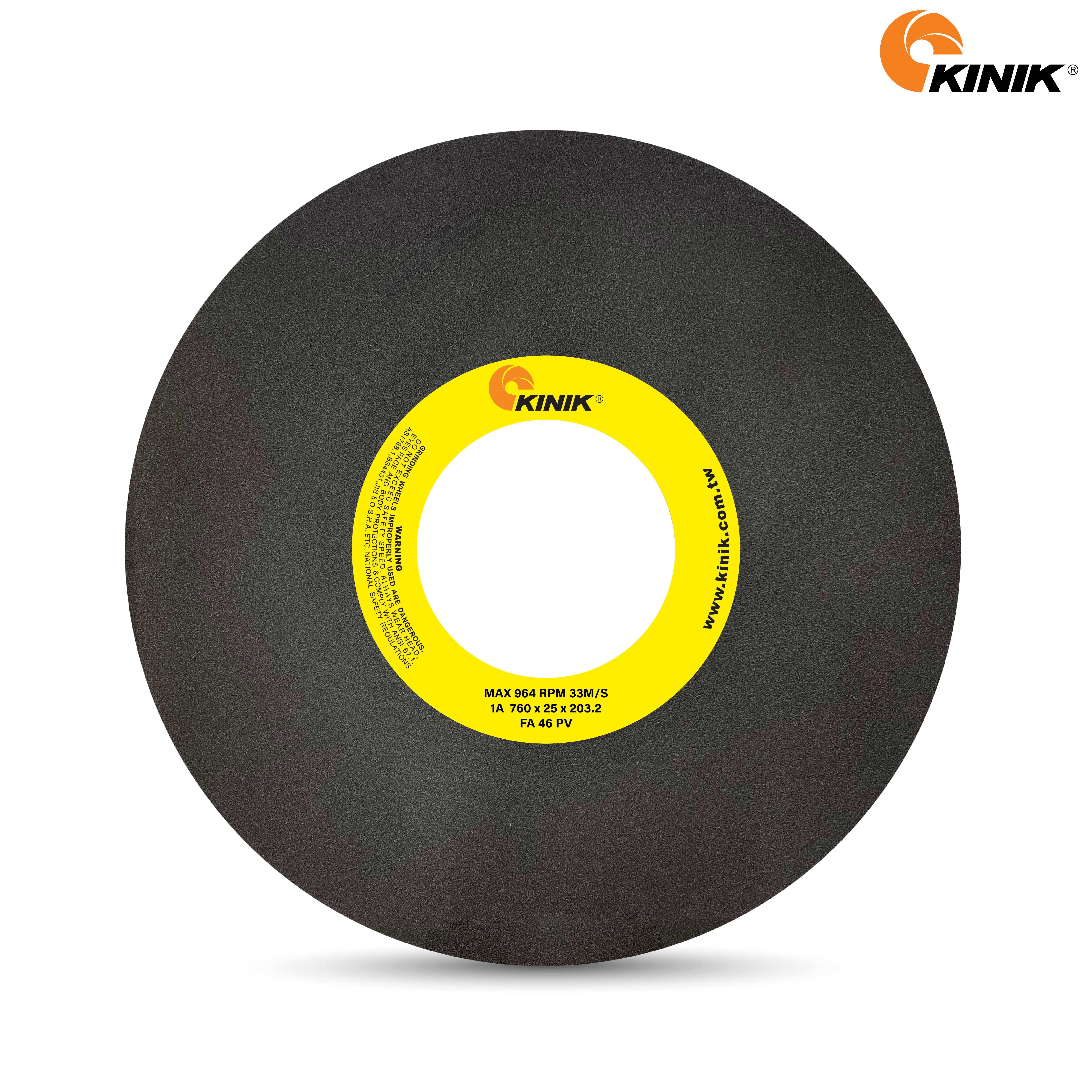 หินเจียร KINIK FA46PV1A 760x25x203.2 mm.