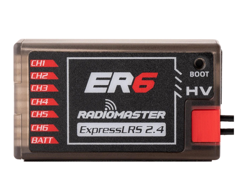 Radiomaster ER6 2.4GHz ELRS PWM 6CH Receiver