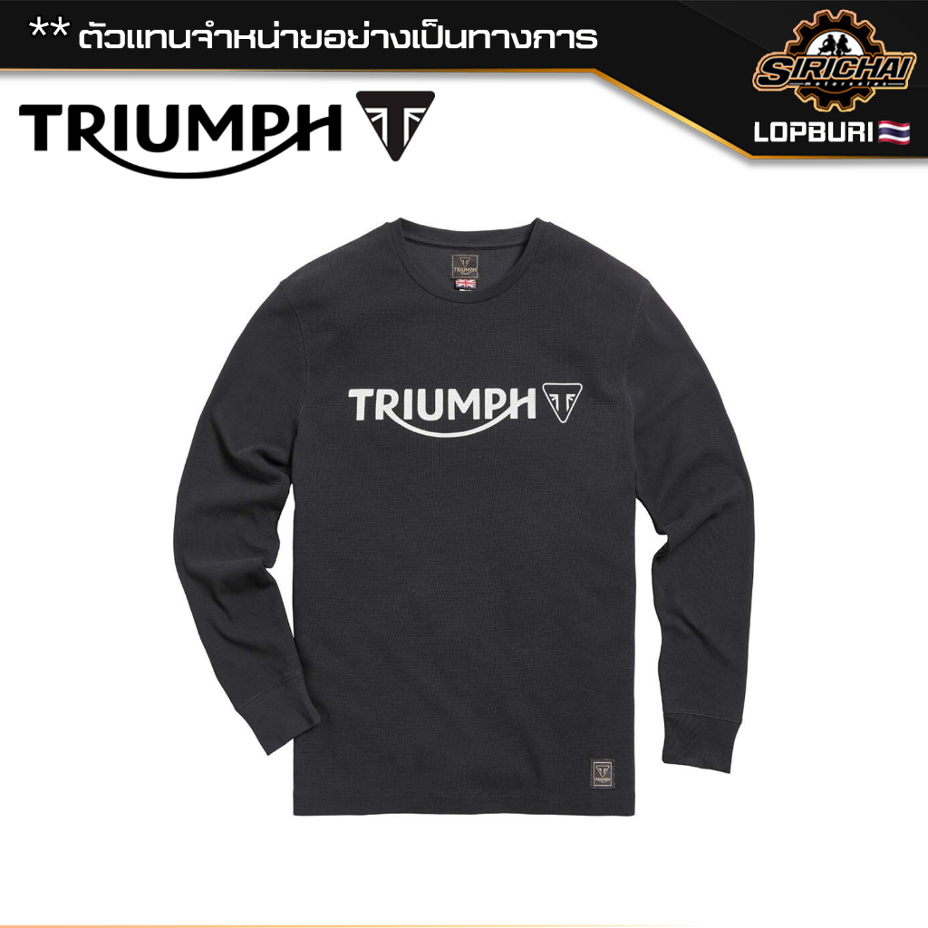 เสื้อสเวตเตอร์ Triumph MTLS21010 ของแท้ 100%✅ ( 📌แนะนำลด 1 ไซส์จากปกติ ไซส์ยุโรปคับ )