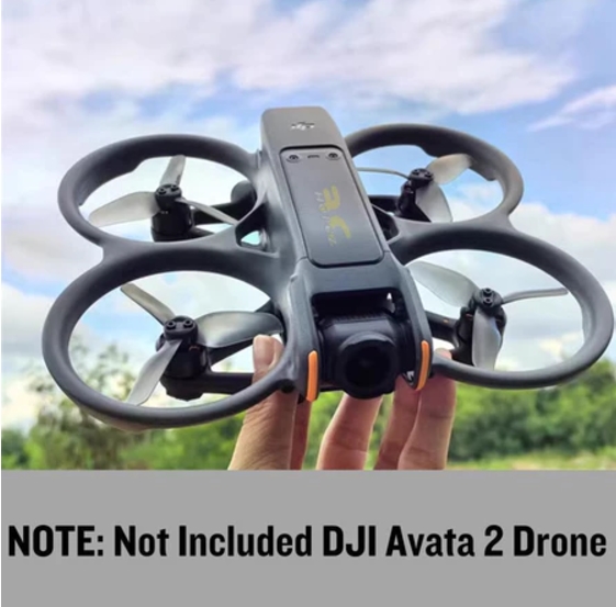HQProp 3X3X3 for Avata 2 Grey (2CW+2CCW)-Poly Carbonate 1ถุง 4ใบ ใบพัดสำหรับ DJI Avata 2