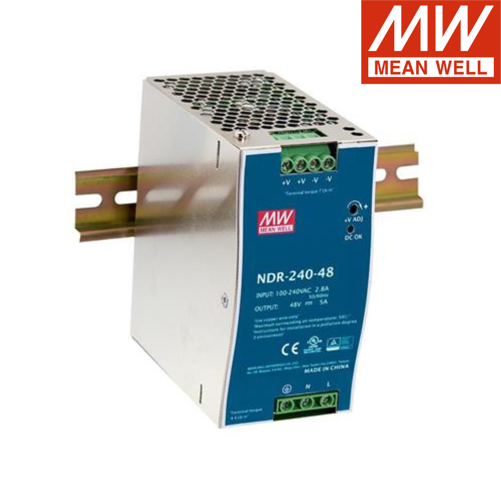 (MEAN WELL)-NDR-240-24