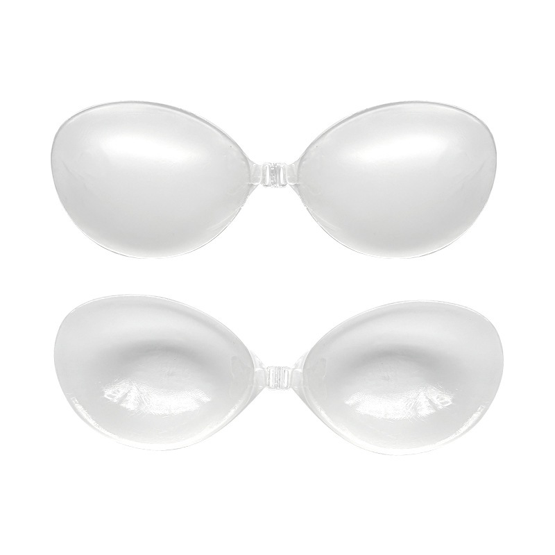 บราปีกนก ซิลิโคน บราใส บรากริตเตอร์ ติดทน