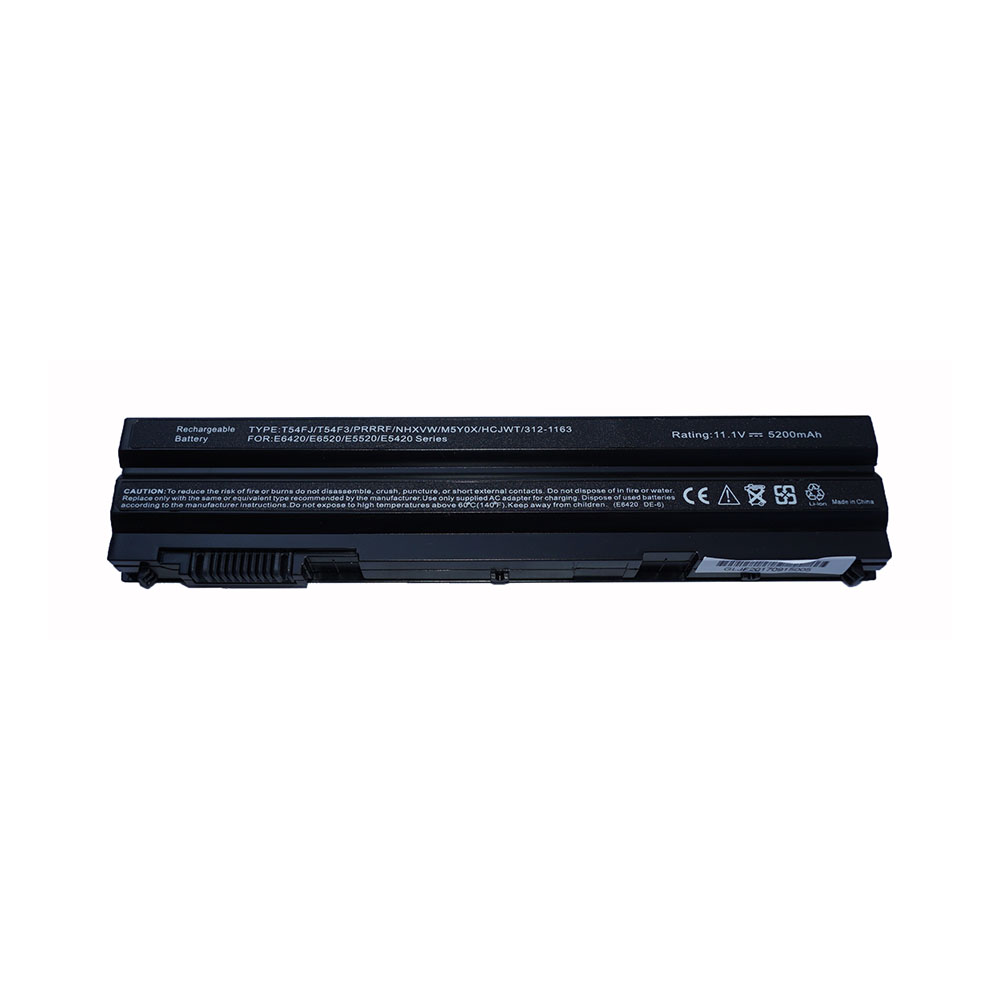 DELL battery เกรดเทียบ สำหรับ Latitude E5420 E5430 E5520 E5530 E6420 E6430 E6520 E6530 , Inspiron 4720 5420 5520 # T54FJ