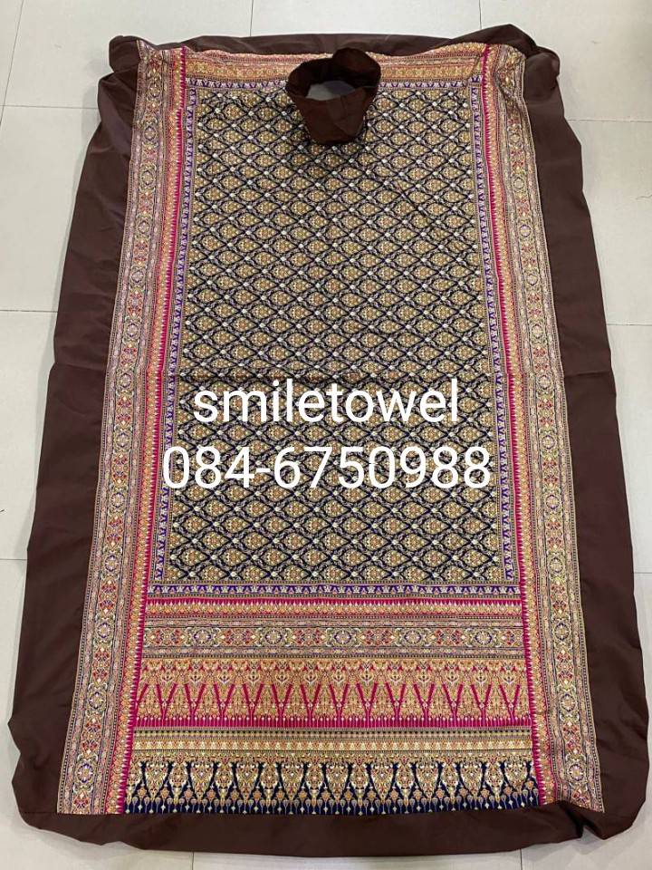 ผ้าปูเตียงสปา แบบเจาะรู หลุม สำหรับเตียงอโรมา เตียงคลินิค