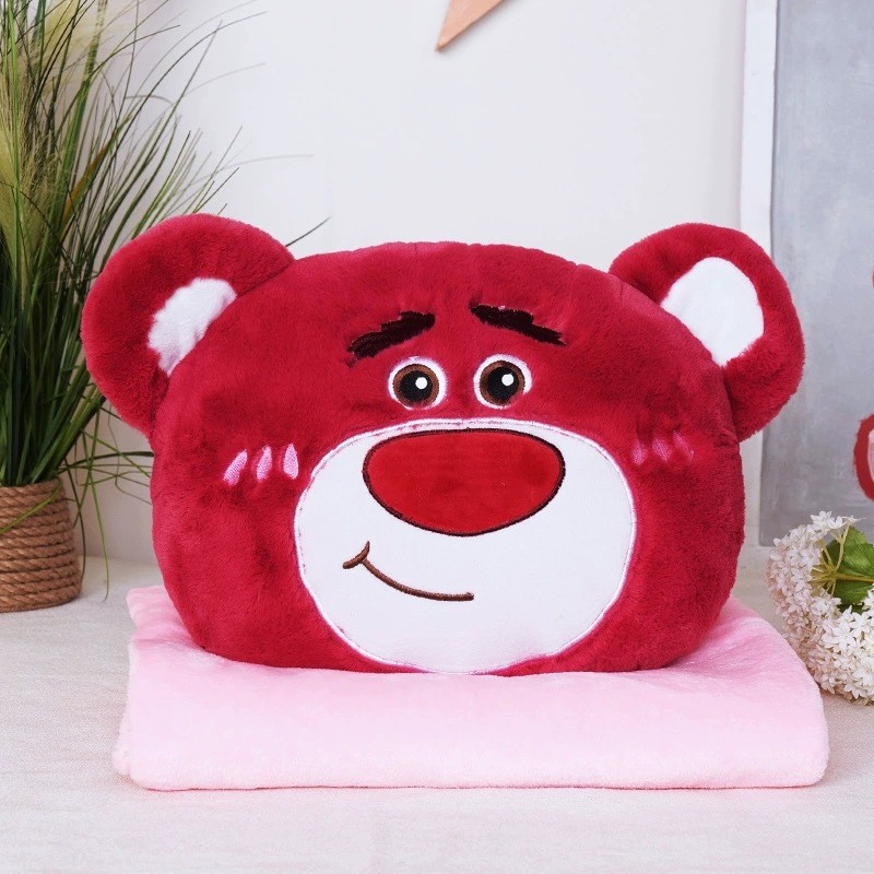 หมอน+ผ้าห่ม หมอนตุ๊กตาน่ารัก พร้อมส่ง
