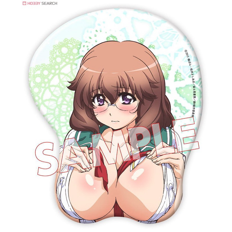 แผ่นรองเม้าส์ 3D มินะ โอคุระ -เพราะฉะนั้นผมจึง H มากไม่ได้[So, I Can't Play H! -Boobs Mouse Pad- Mina Okura]