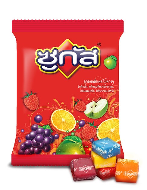 8851929010920 ซูกัสถุงจัมโบ้ รวมรส 45ก.