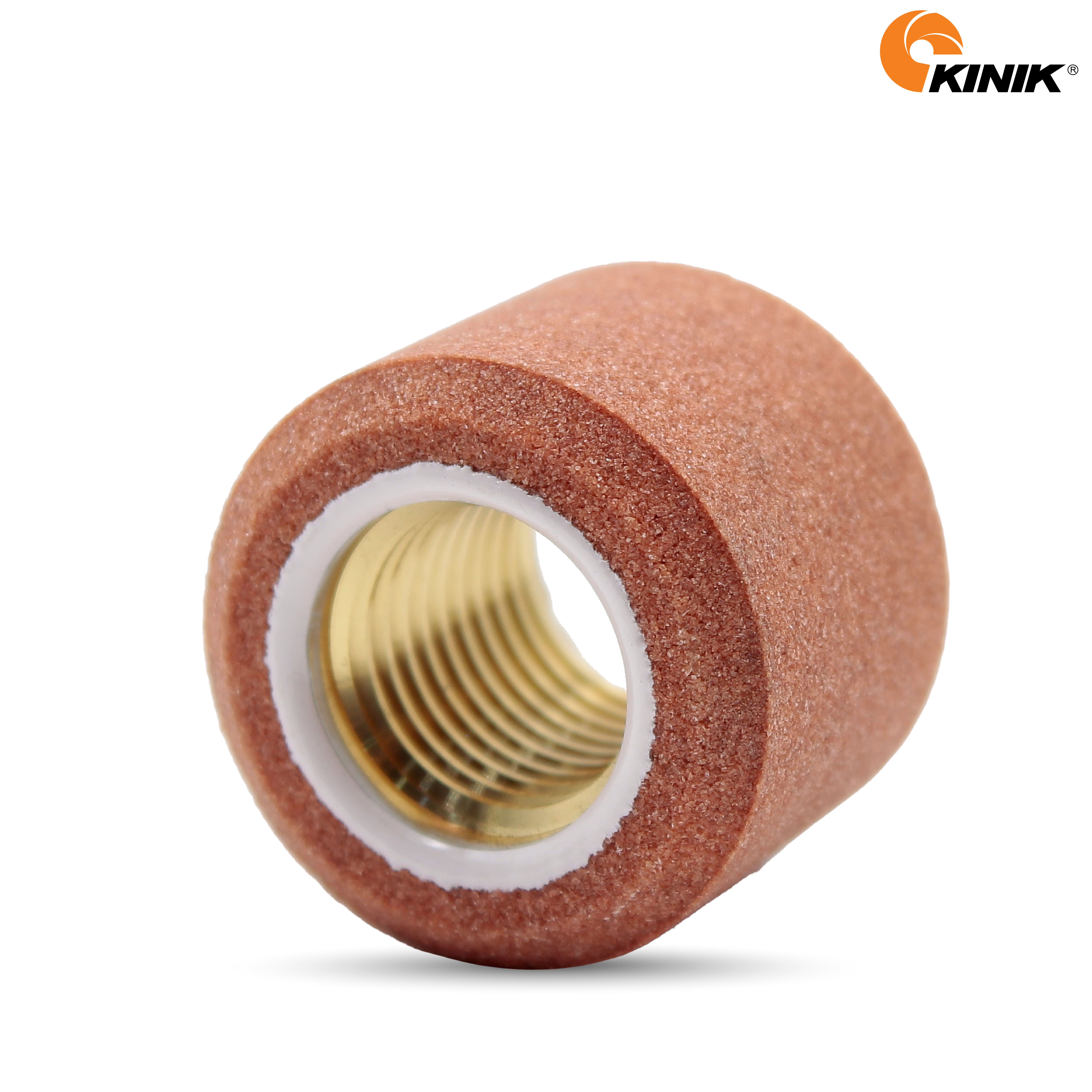 หินเจียรบ่าวาล์ว KINIK 38A80PV91 22x20.6x14.2 mm.