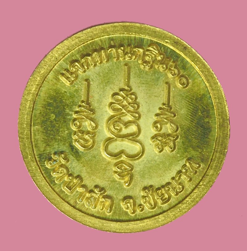 A5404 เหรียญหลวงพ่อกำจัด วัดป่าสัก ปี 2560 ชัยนาท 27