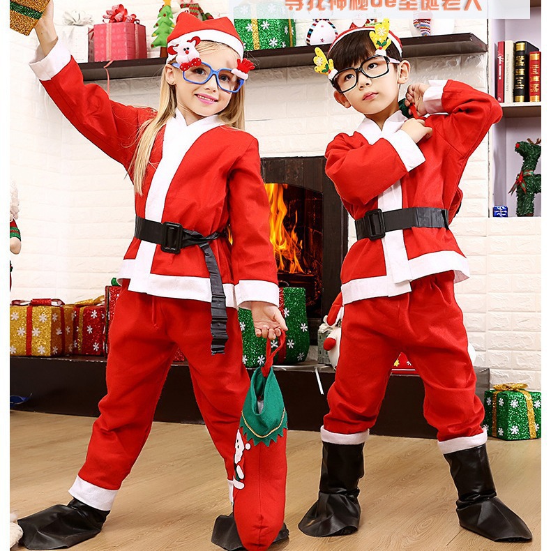 Christmas ชุด คริสต์มาส เด็ก 6-13 ปี ครบเซท