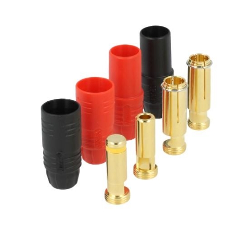 AS150 Gold Plated 7mm Bullet Anti Spark Connector Set ราคาต่อ 1เซ็ท