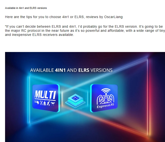 Radiomaster TX16S Mark II 4in1 ELRS Gimbal V4 AG01 และรุ่น MAX Carbon