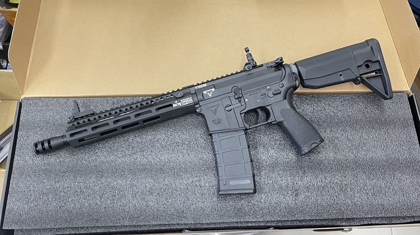E&C 854 S2 JW2 TTI TR-1 M- LOK 10" AEG