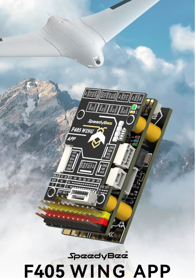 [FC WING] SpeedyBee F405 WING APP Fixed Wing Flight Controller สำหรับปีกบิน เครื่องบิน ต่างๆ