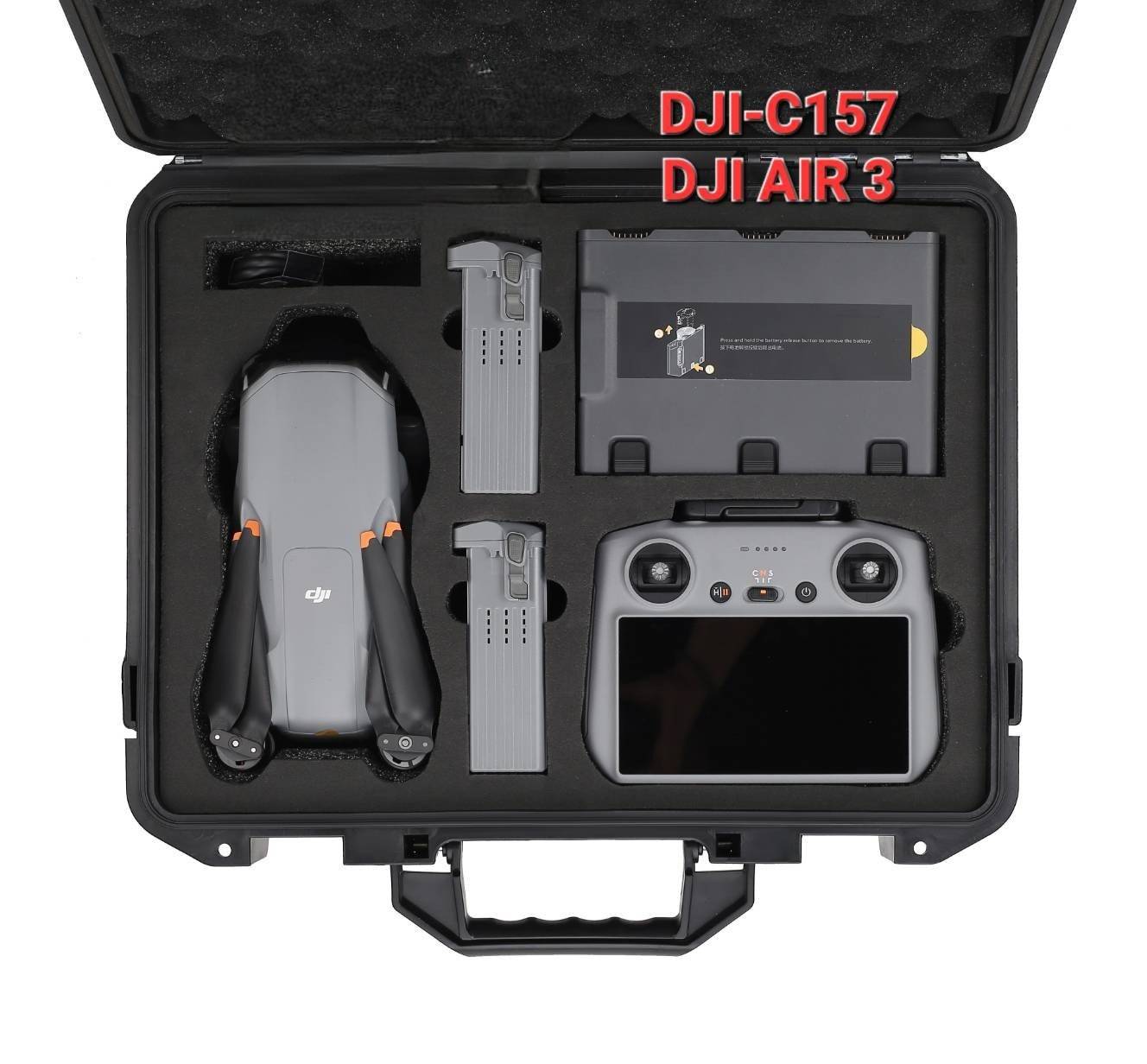 กระเป๋ากันน้ำ กันกระแทก สำหรับ DJI AIR 3 มีให้เลือก 4รุ่น วัสดุอย่างดี ใส่ตรงรุ่น