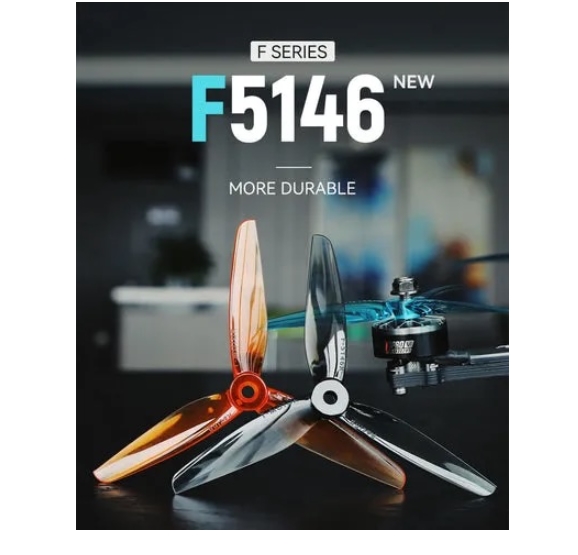 T-Motor F5146 3-Blade Racing Propeller ใบพัดโดรน 5นิ้ว