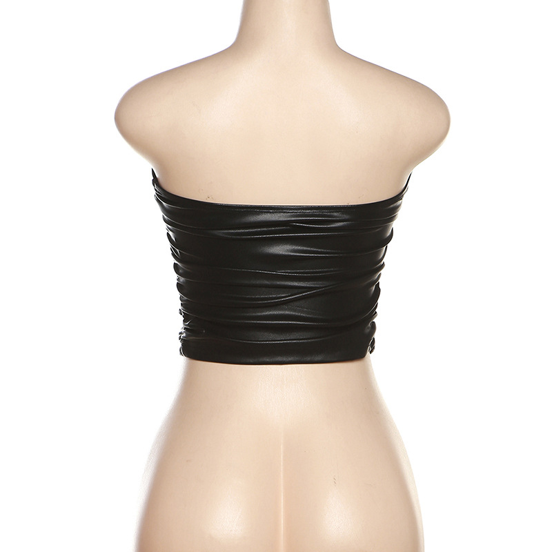 เสื้อเกาะอก เสื้อหนัง รหัส CN31471