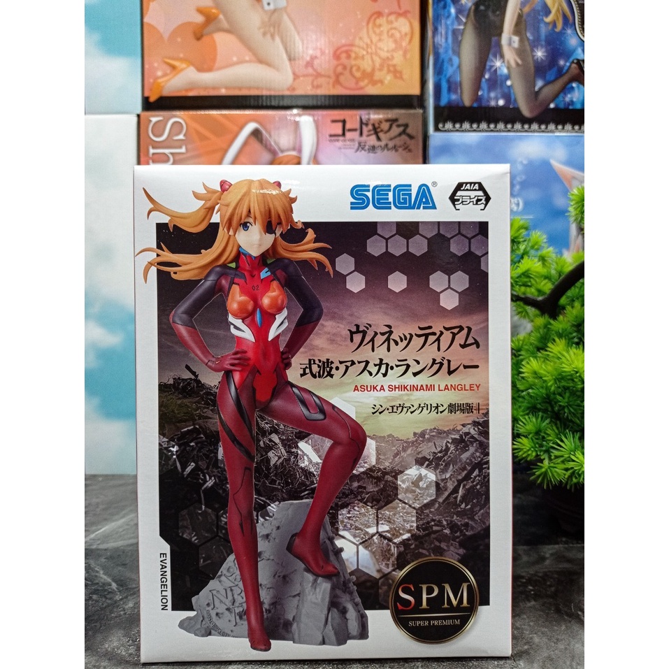 [ Figure แท้ ] EVANGELION 3.0+1.0 Thrice Upon a Time - Vignetteum Asuka Shikinami Langley [ SEGA ]
