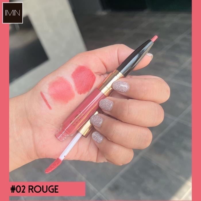 ลิปสติก ไอมิน ลิปตัวแม่ กันน้ำ สีเนียนไม่ตกร่อง