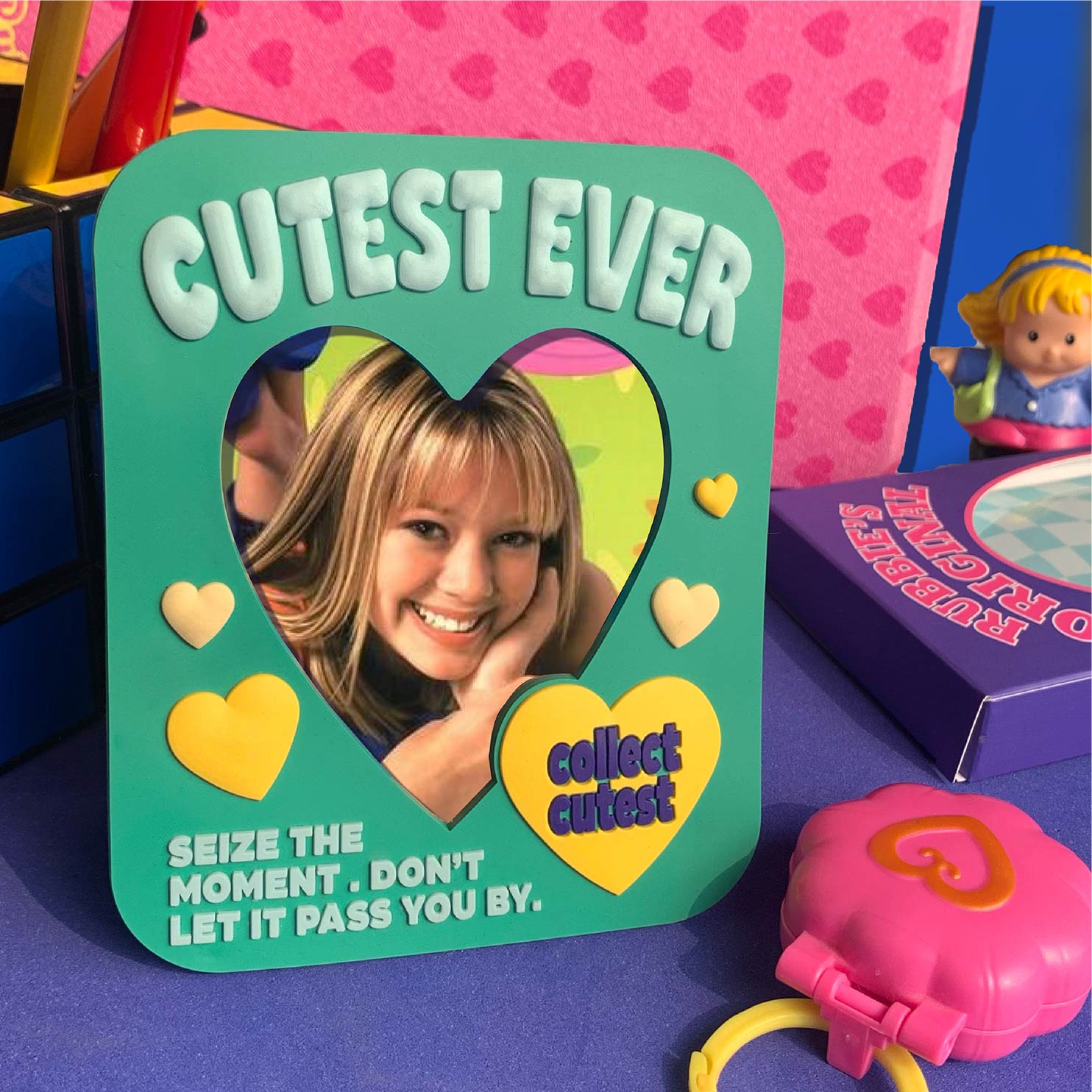 Cutest Ever Photo Frame (Color : Green) (RUBBIE'S ROOM)