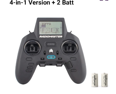 Radiomaster Zorro Radio Controller CC2500 4-in-1 ELRS Hall Sensor Gimbals OpenTX EdgeTX