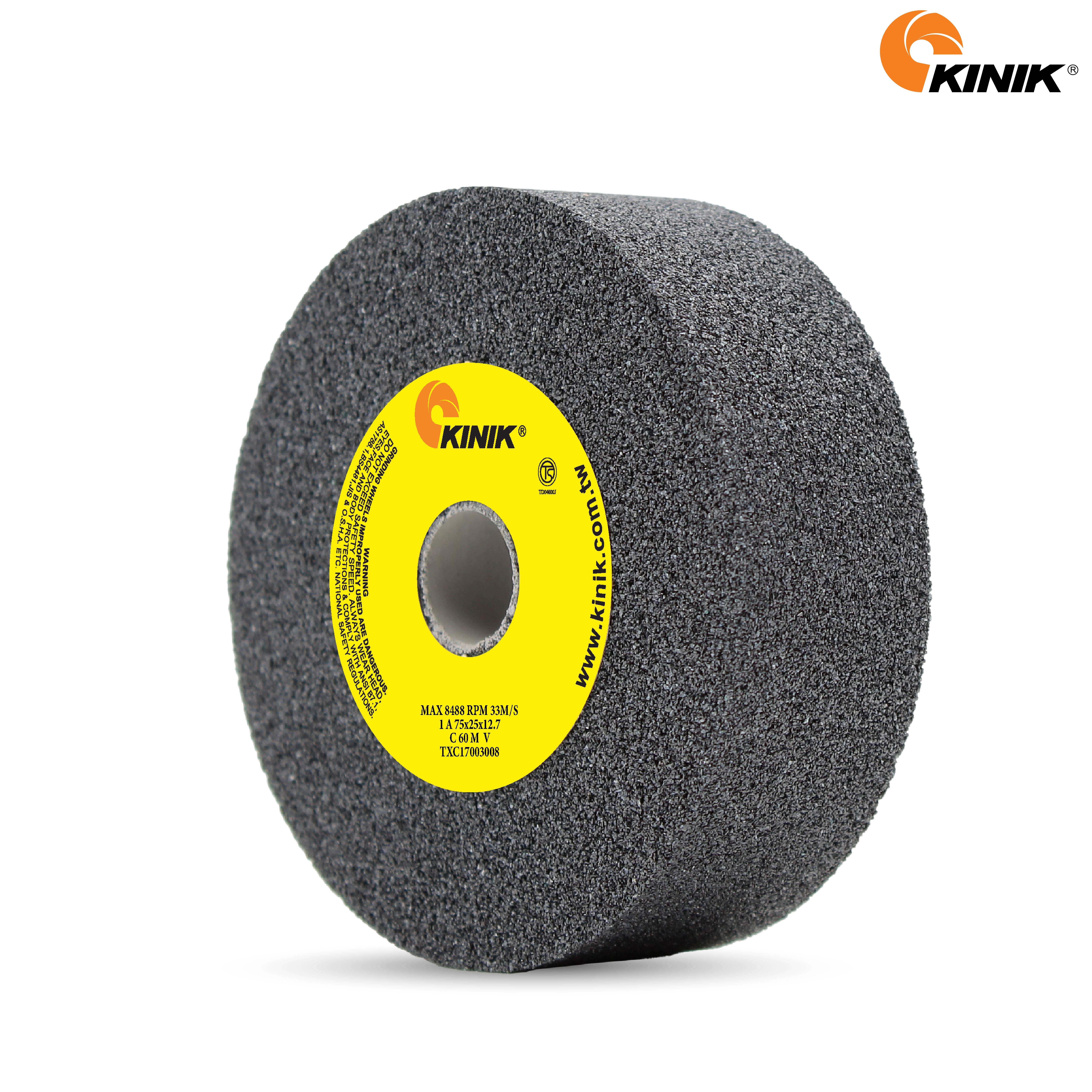 หินเจียร KINIK C60MV1A 75x25x12.7 mm.