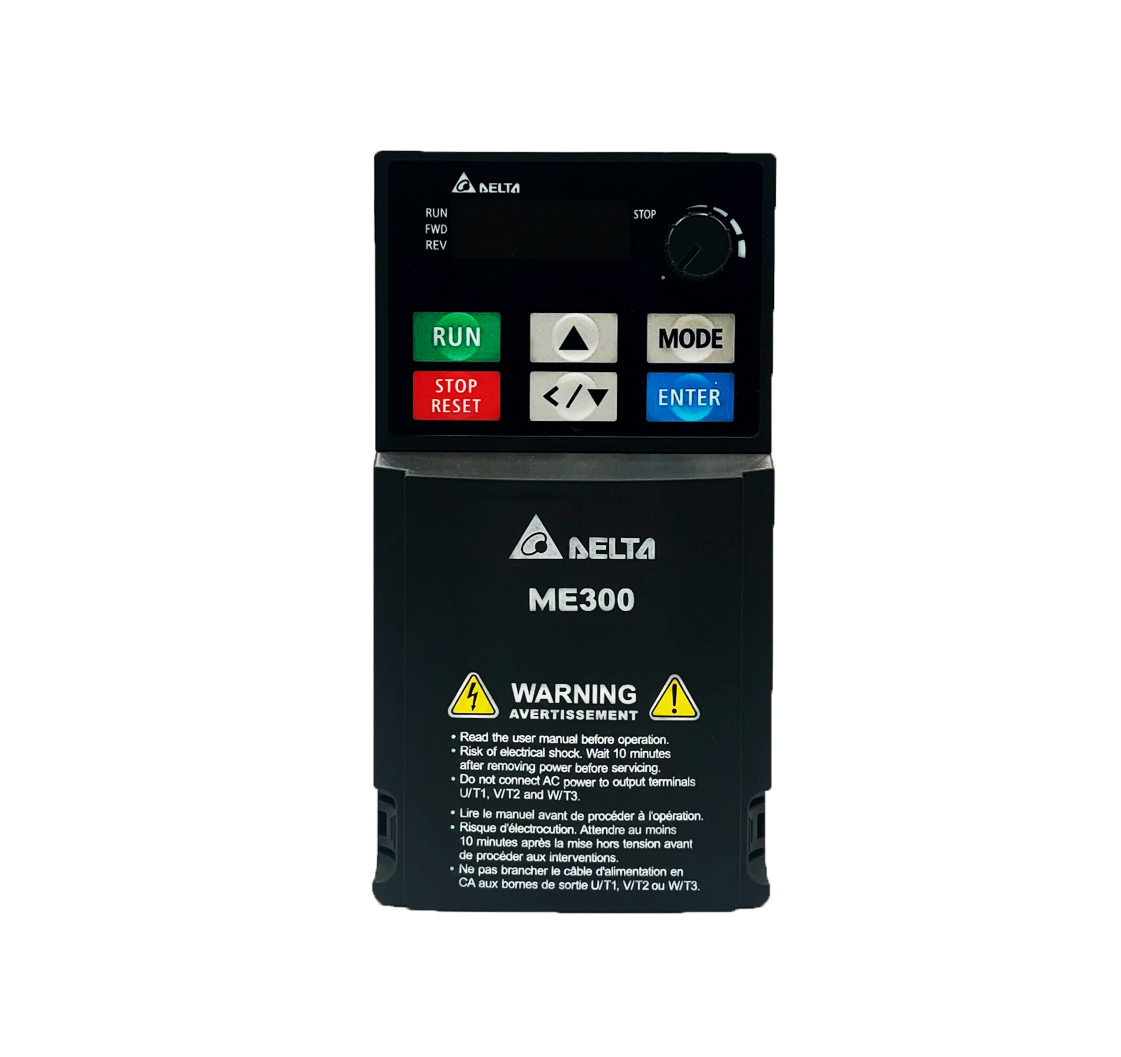 Delta ME300 Model VFD4A8ME23ANNAA 1HP 0.75kW Input 220V