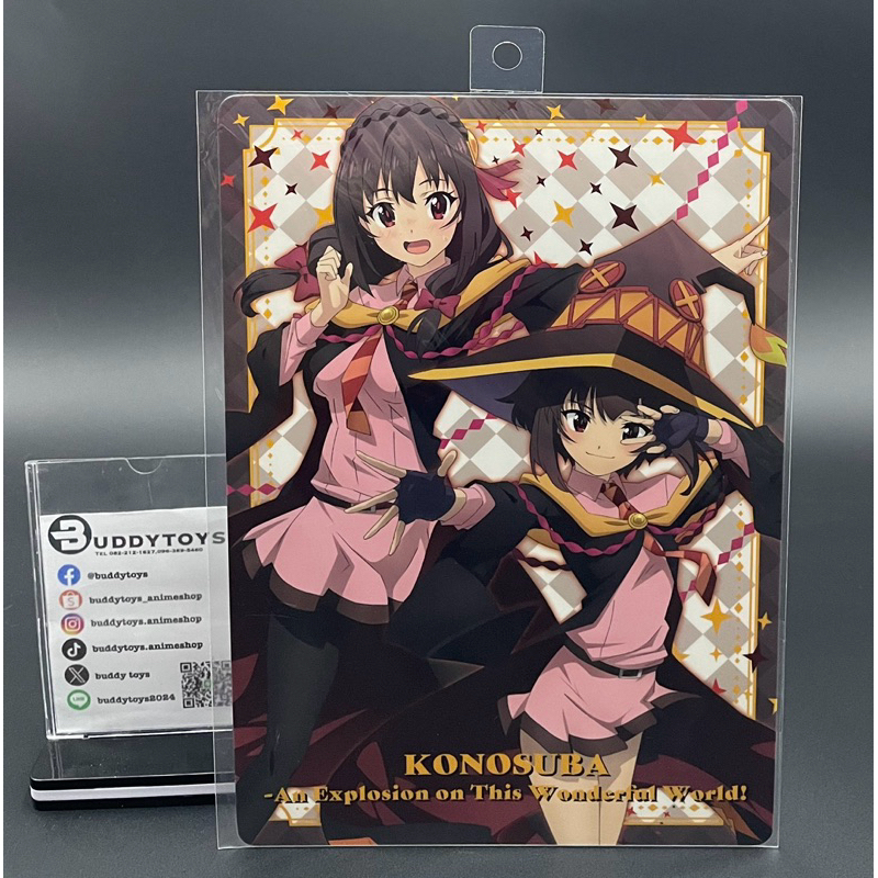 แผ่นรองเขียน เมกุมิน&ยุนยุน -โคโนสึบะ[KonoSuba:An Explosion On This Wonderful World! -Pencil Board- Megumin&Yunyun]