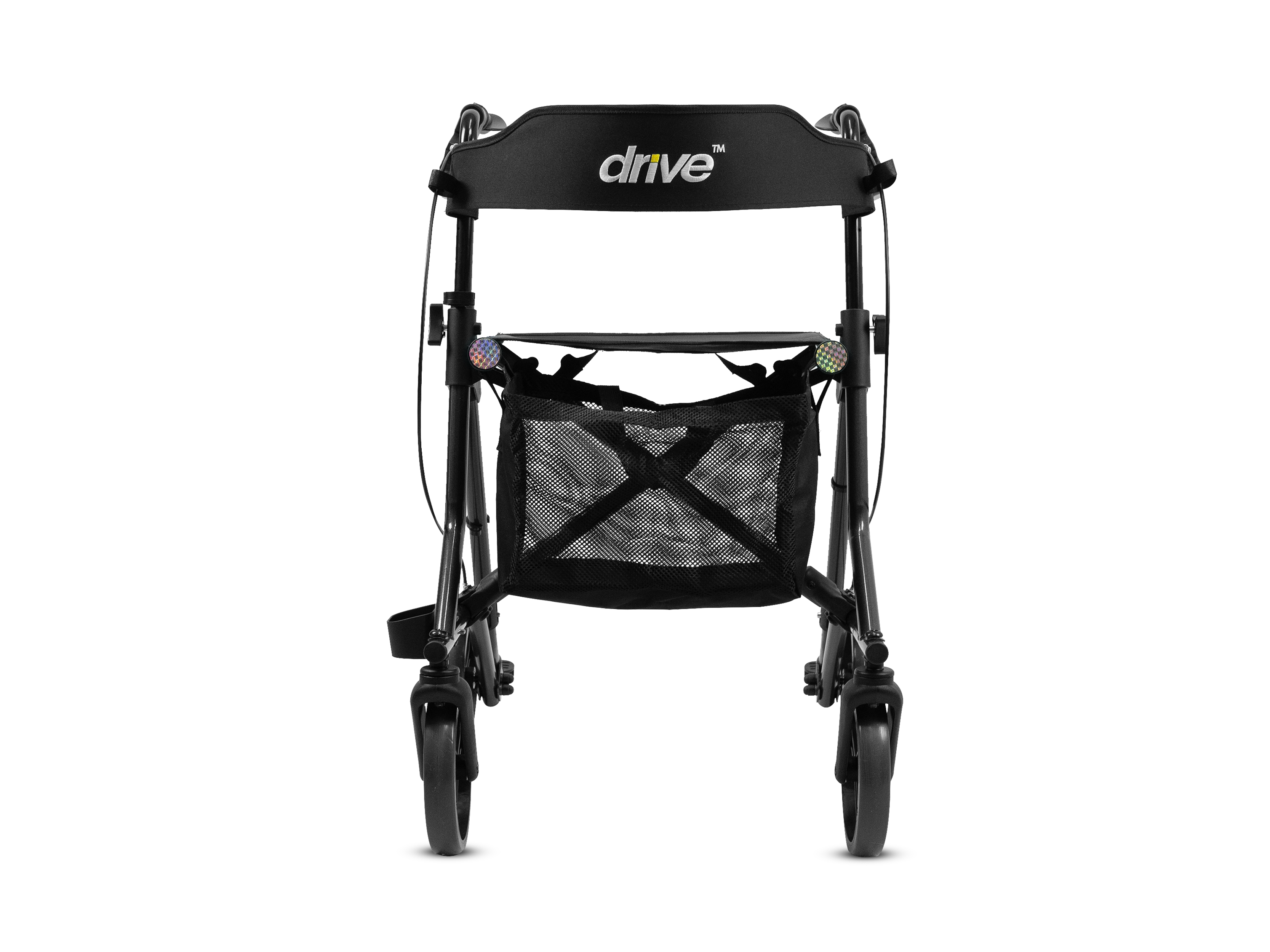Torro Rollator แบรนด์ Drive Medical (Debilbiss) วอล์คเกอร์ 4 ล้อ อุปกรณ์ช่วยพยุงเดิน อุปกรณ์ฝึกเดิน