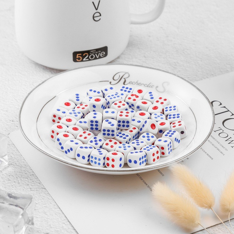 ลูกเต๋า ลูกเต๋าจิ๋ว เกมส์ ลูกเต๋า แพ็ค 2 ลูก