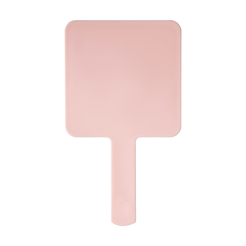 กระจก พกพา กระจกเงา สีชมพู Mirror พร้อมส่ง