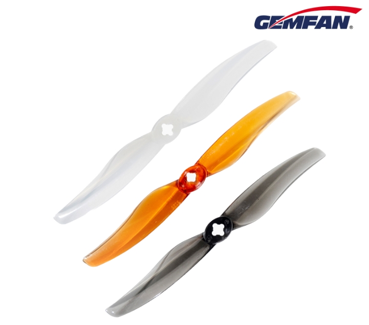 Gemfan LR 5126 Hurricane 2-blade 5 Inch (5.1x2.6x2) Prop ใบพัด fpv 5นิ้ว 2เบลด 1ถุง 4ใบ สุ่มสี