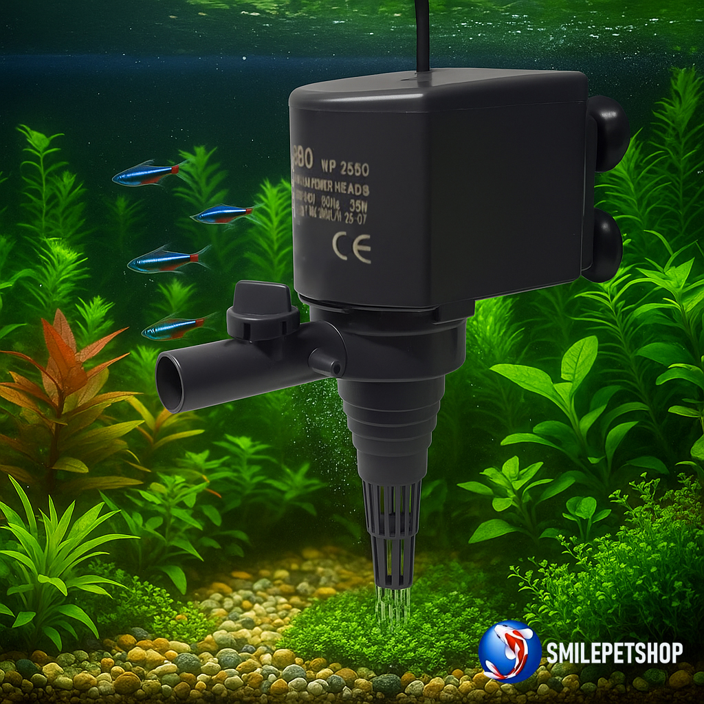 SOBO WP-1250 WP-1650 WP-2550(ปั้มน้ำ สำหรับทำระบบกรอง นำพุ น้ำตก หมุนเวียนน้ำ ในตู้ปลาและบ่อปลา ประกันศูนย์ SOBO)